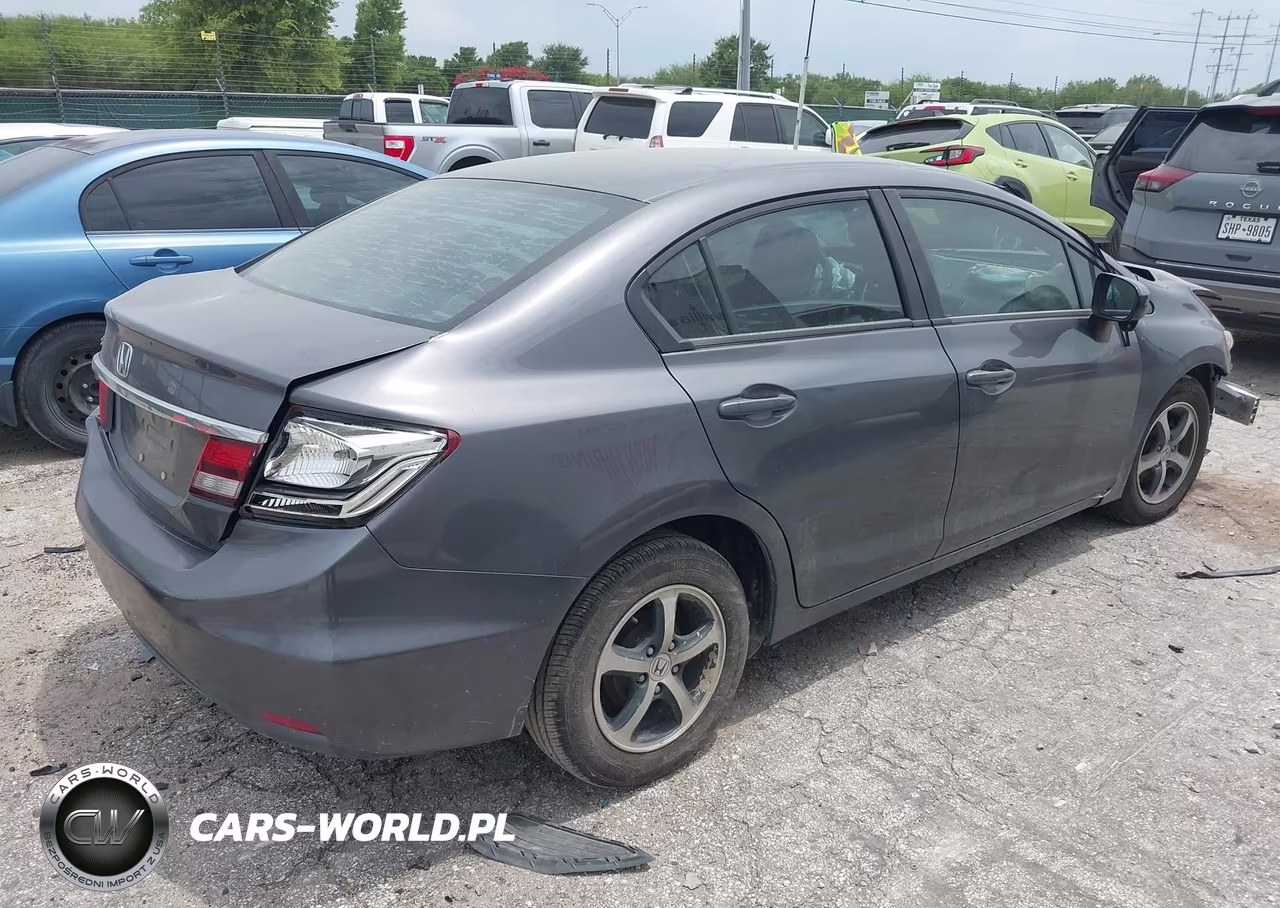 2015 Honda Civic Se VIN:2HGFB2F76FH549129 - 4