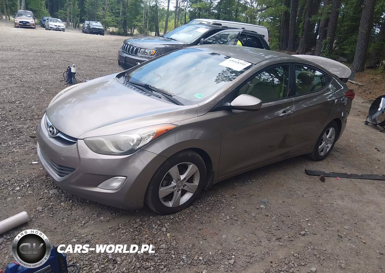 2013 Hyundai Elantra Gls VIN:5NPDH4AEXDH389363 - 2