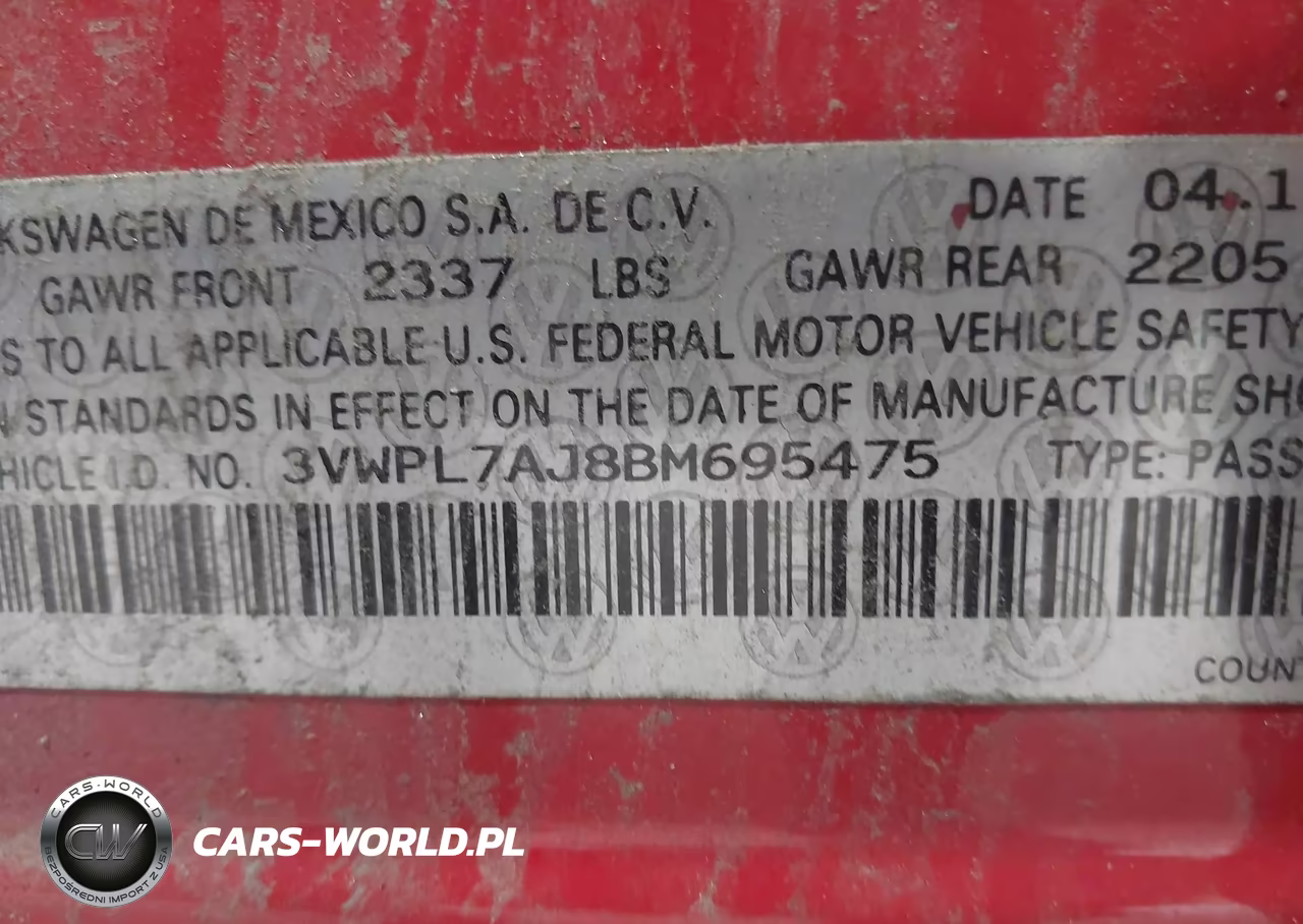 2011 Volkswagen Jetta Sportwagen 2.0L Tdi VIN:3VWPL7AJ8BM695475 - 9