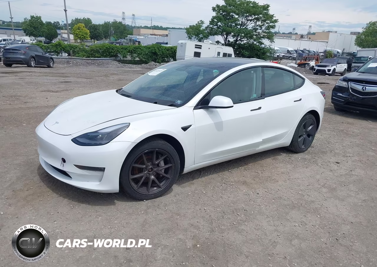 2021 Tesla Model 3 Long Range VIN:5YJ3E1EB7MF054854 - 2