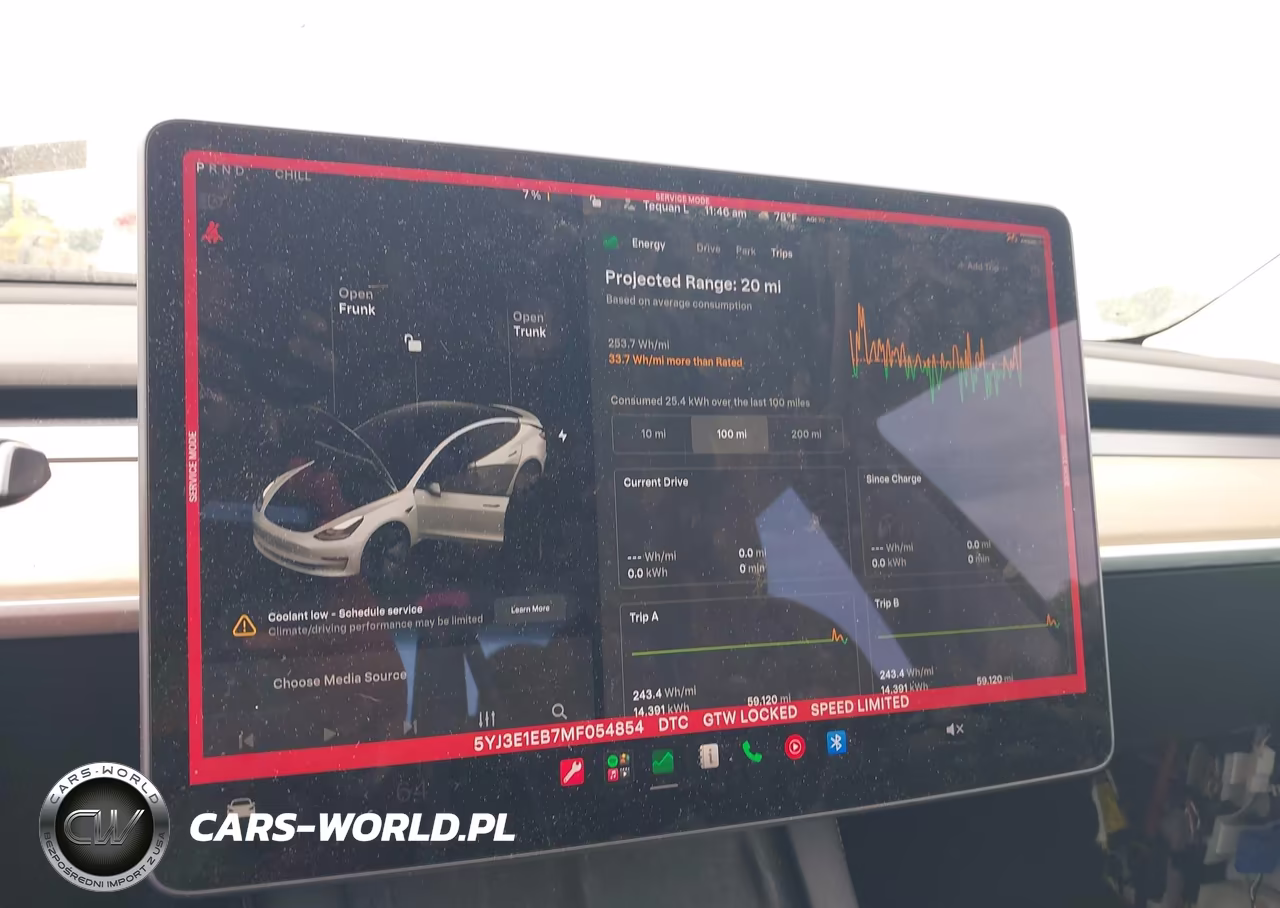 2021 Tesla Model 3 Long Range VIN:5YJ3E1EB7MF054854 - 7
