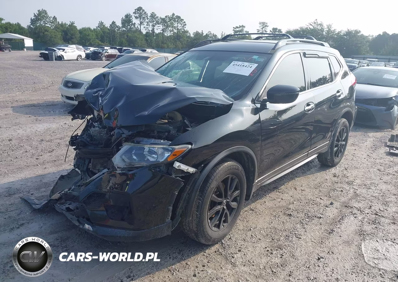 2017 Nissan Rogue Sv VIN:5N1AT2MVXHC817849 - 2