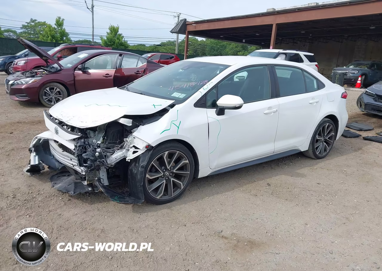 2021 Toyota Corolla Se VIN:5YFS4MCE0MP063090 - 2