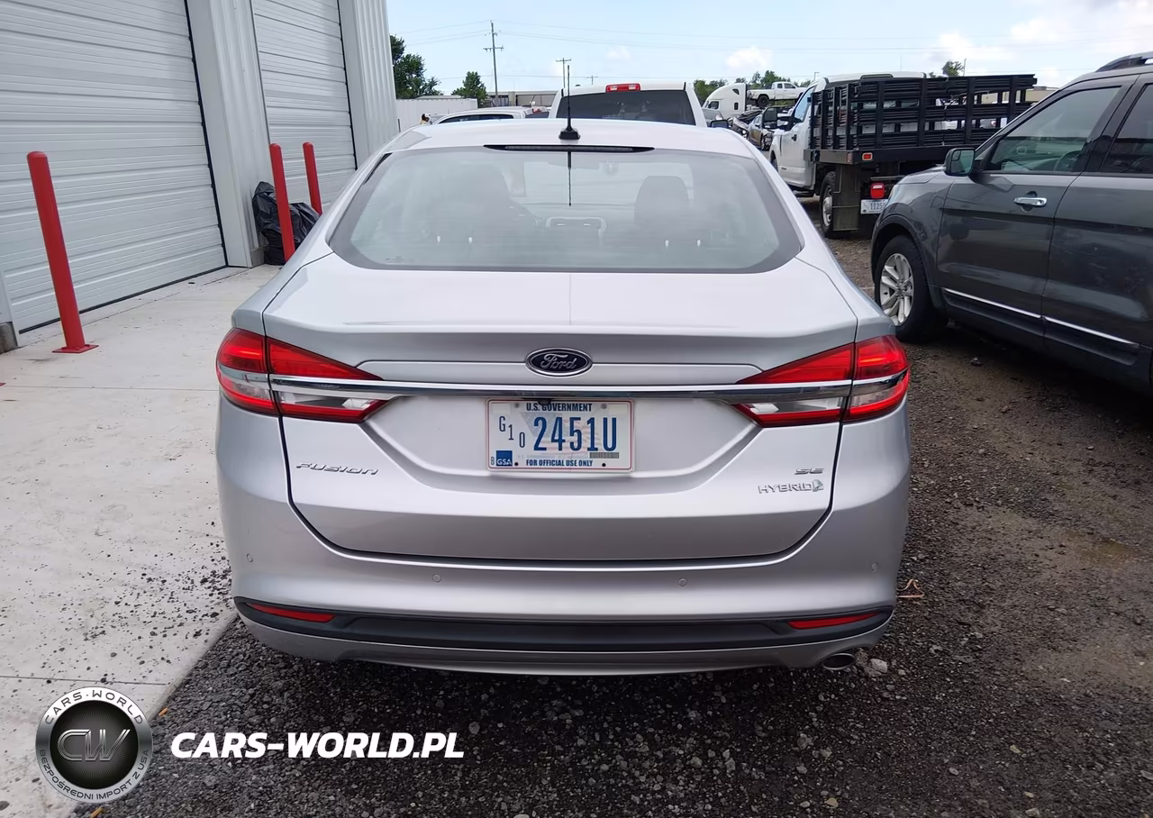 2018 Ford Fusion Hybrid Se VIN:3FA6P0LU9JR111853 - 16