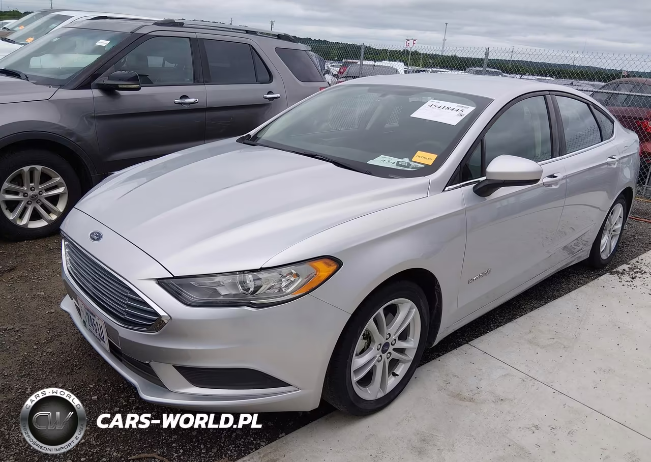 2018 Ford Fusion Hybrid Se VIN:3FA6P0LU9JR111853 - 2