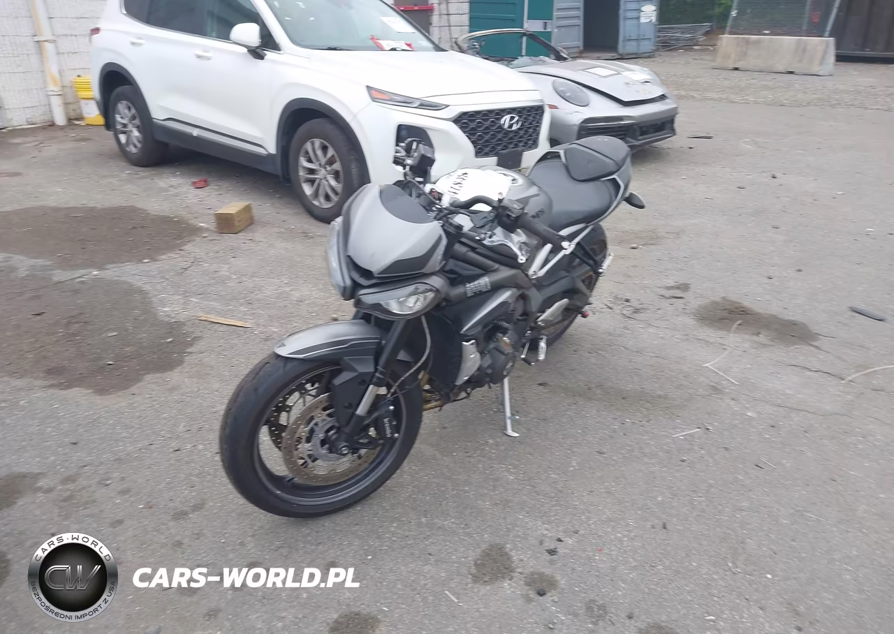 2022 Triumph Motorcycle Street Triple R (Lrh) VIN:SMTA544D4NTAY3453 - 2
