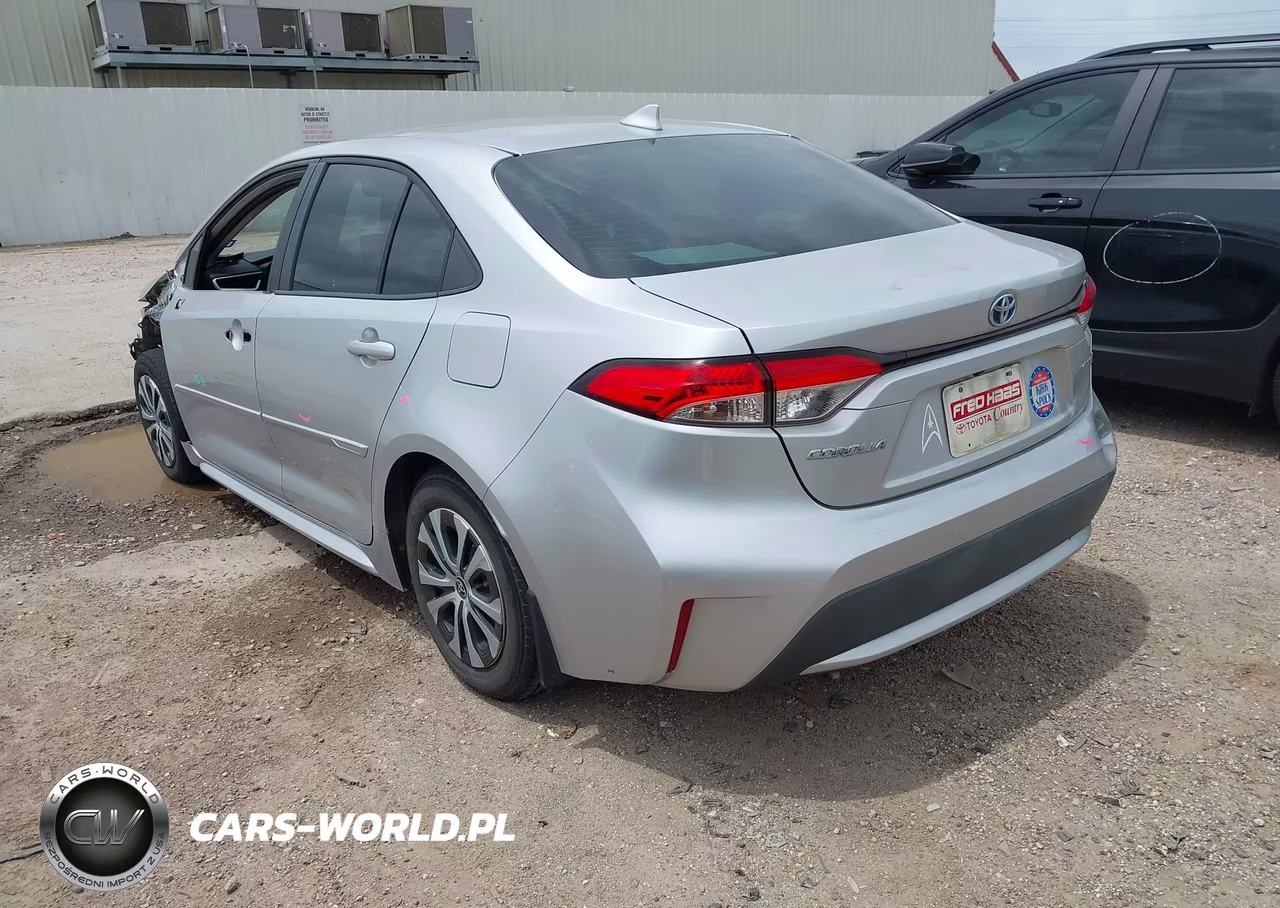 2020 Toyota Corolla Hybrid Le VIN:JTDEBRBE9LJ011347 - 3