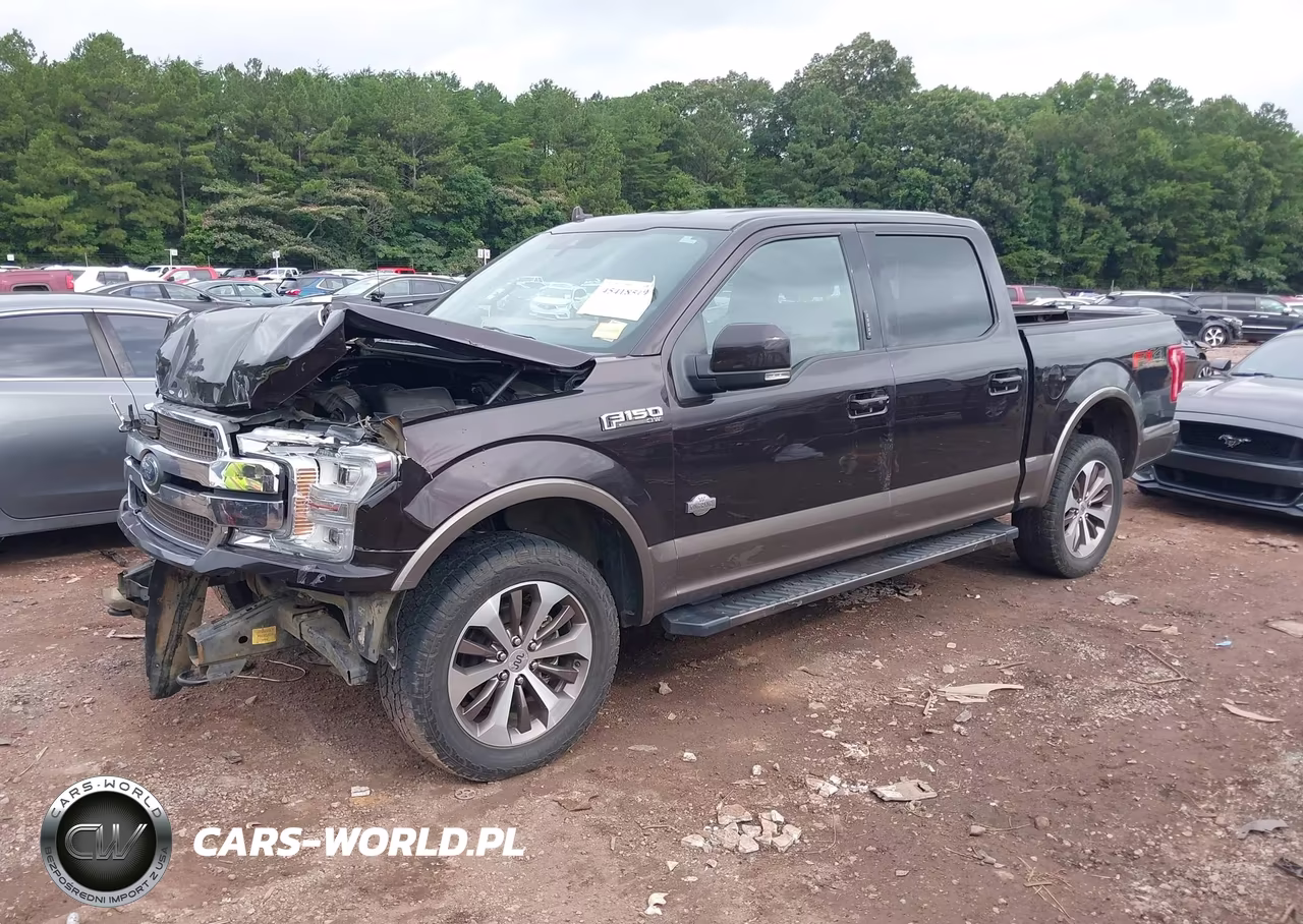 2019 Ford F-150 King Ranch-Lariat-Platinum-Xl-Xlt VIN:1FTEW1E59KFA52757 - 2