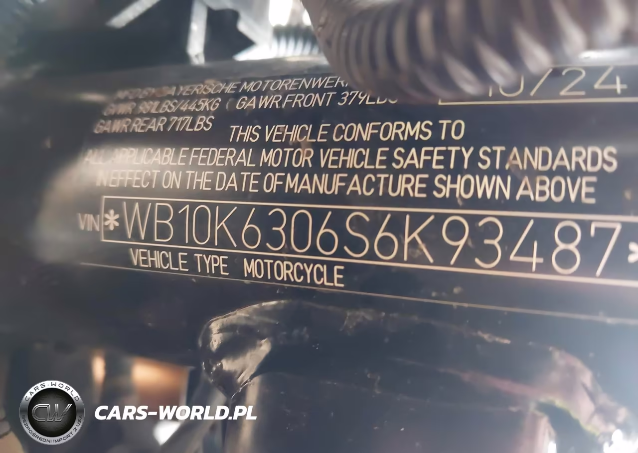 2025 BMW F 900 Gs VIN:WB10K6306S6K93487 - 10