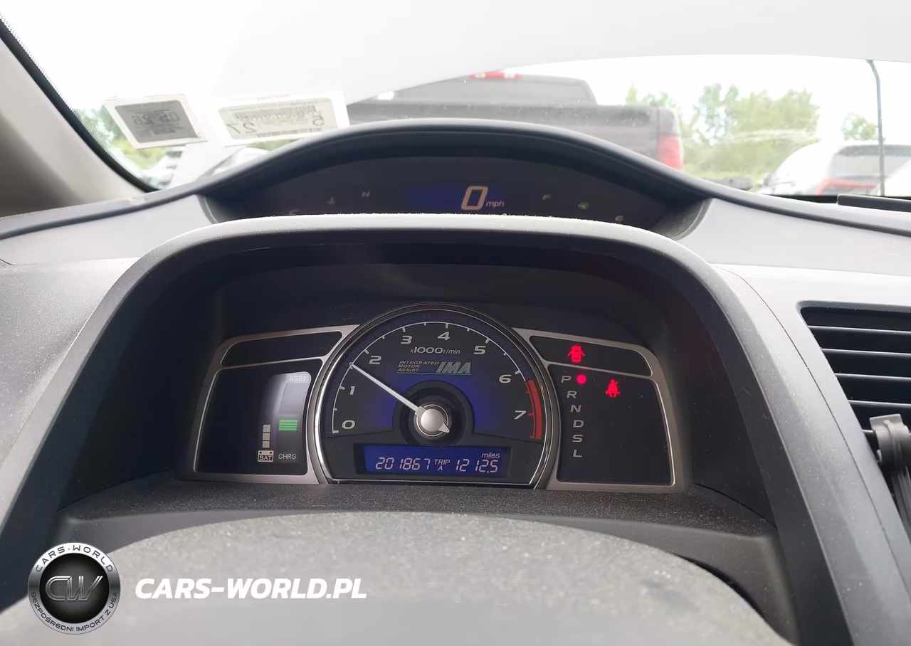 2008 Honda Civic Hybrid VIN:JHMFA36228S028379 - 7