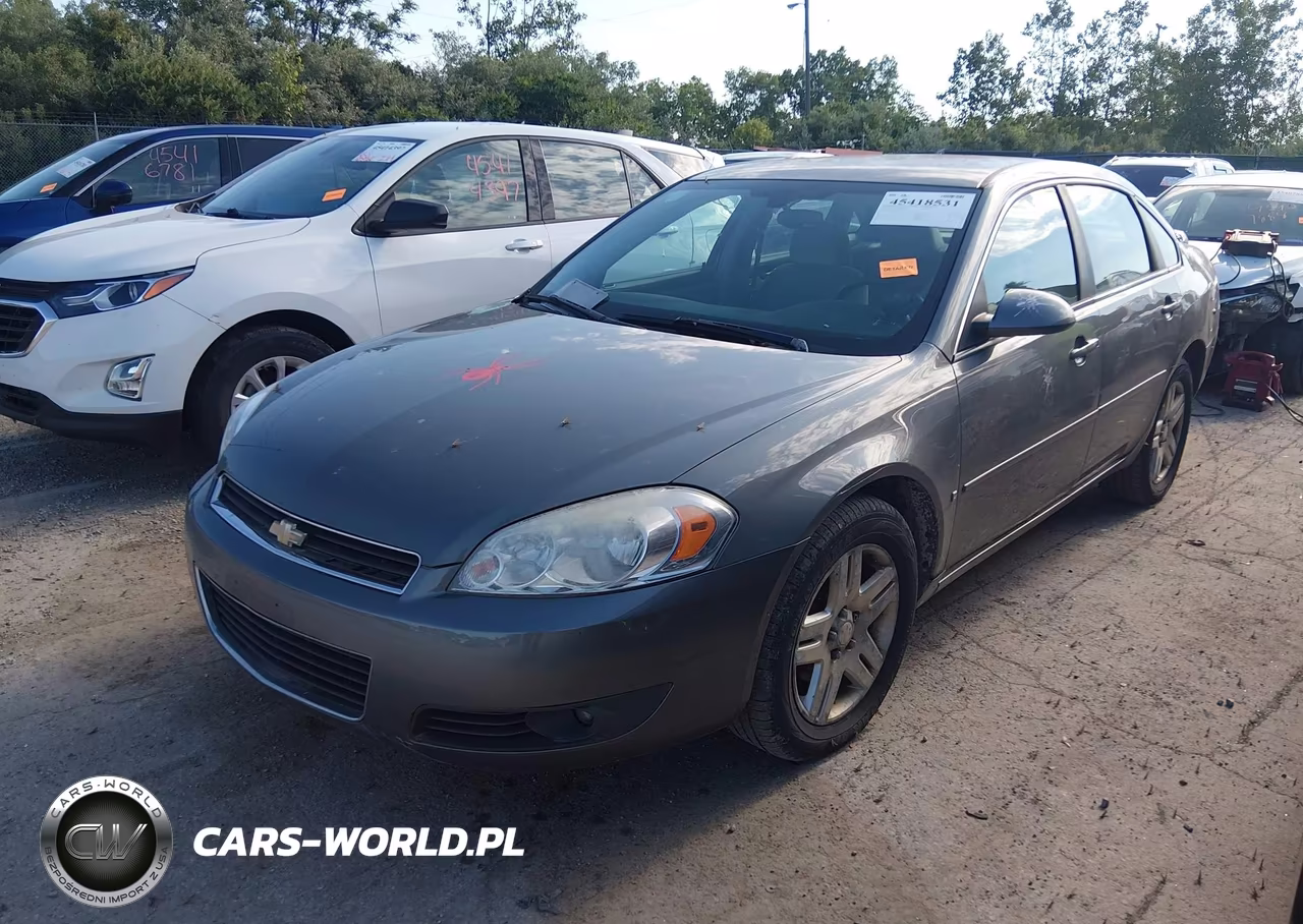 2008 Chevrolet Impala Lt VIN:2G1WC583781229636 - 2