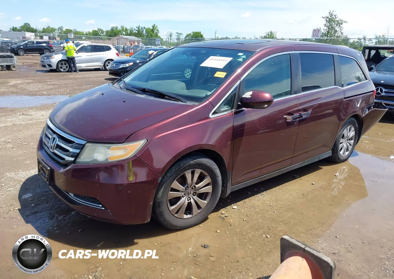 2014 Honda Odyssey Ex-L VIN:5FNRL5H60EB139509 - 2