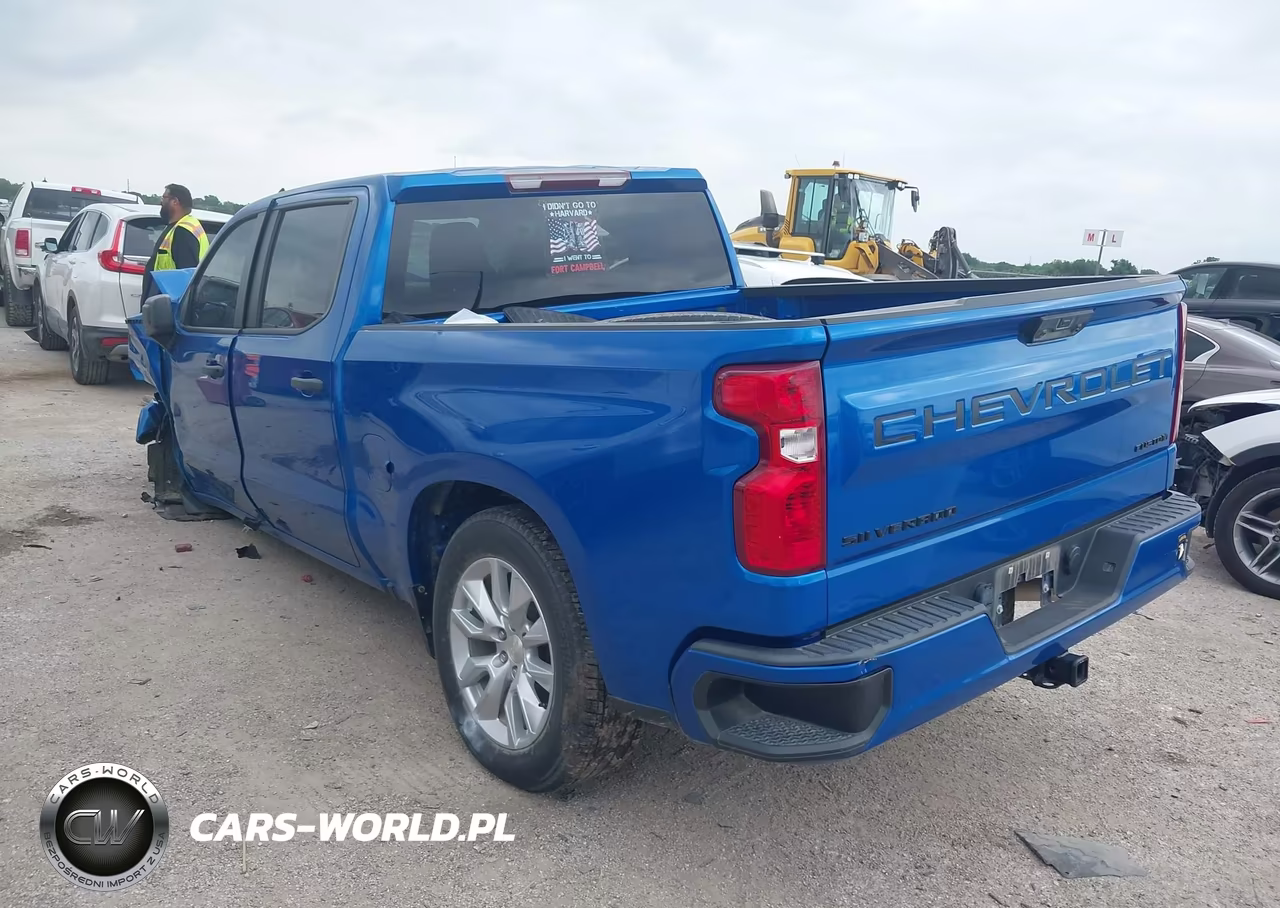 2023 Chevrolet Silverado 1500 2Wd Short Bed Custom VIN:3GCPABEK8PG229629 - 3