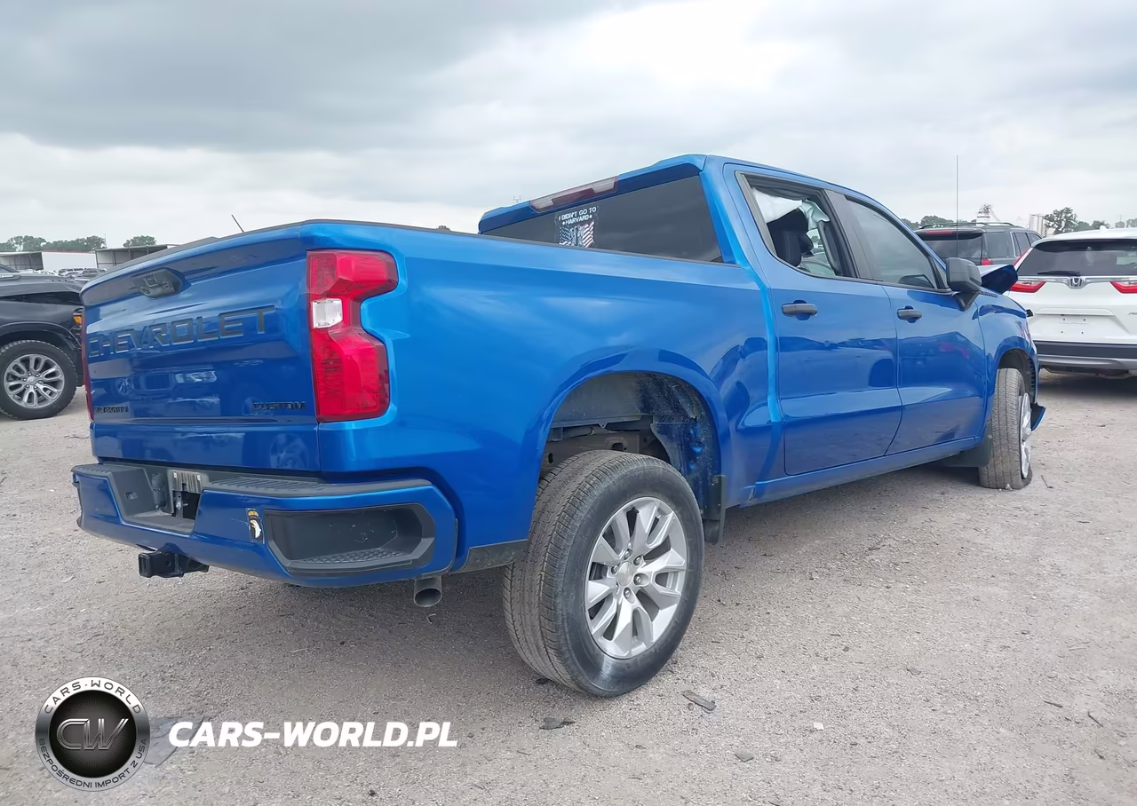 2023 Chevrolet Silverado 1500 2Wd Short Bed Custom VIN:3GCPABEK8PG229629 - 4