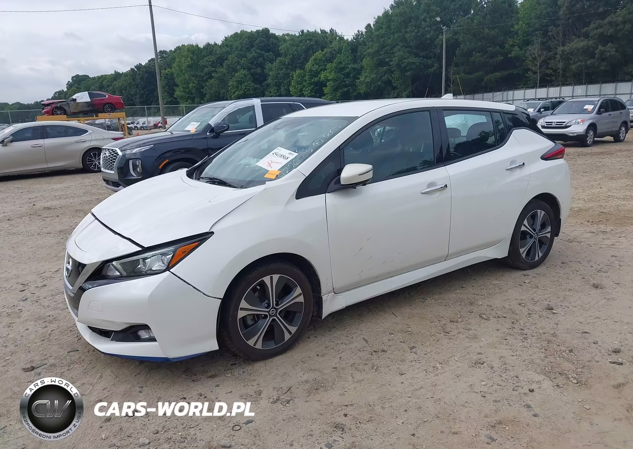 2021 Nissan Leaf Sl Plus 62 Kwh VIN:1N4BZ1DV8MC554276 - 2