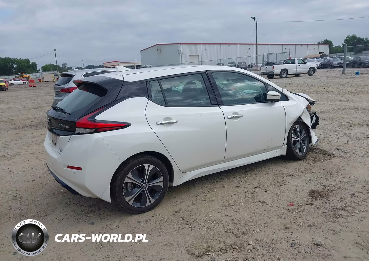 2021 Nissan Leaf Sl Plus 62 Kwh VIN:1N4BZ1DV8MC554276 - 4
