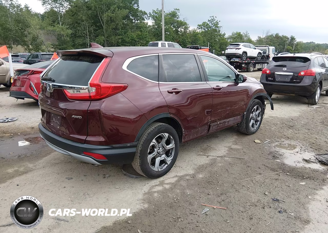2017 Honda Cr-V Ex-L-Ex-L Navi VIN:5J6RW2H84HL065563 - 4