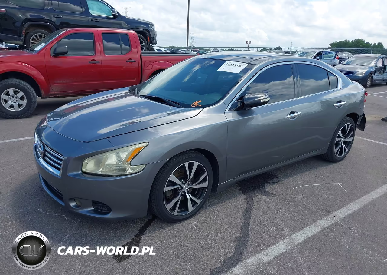 2014 Nissan Maxima 3.5 Sv VIN:1N4AA5AP9EC908422 - 2