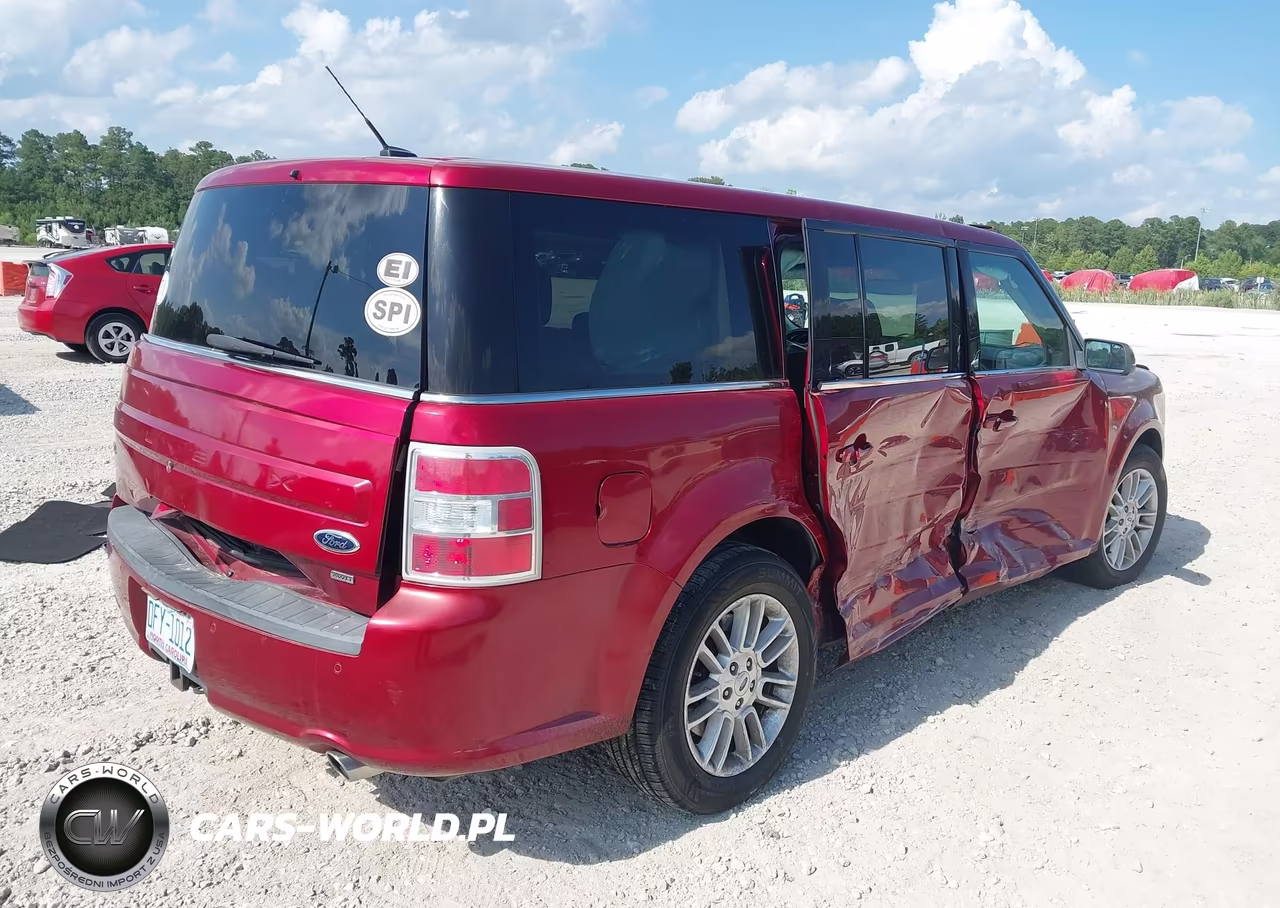 2014 Ford Flex Sel VIN:2FMHK6C82EBD00819 - 4