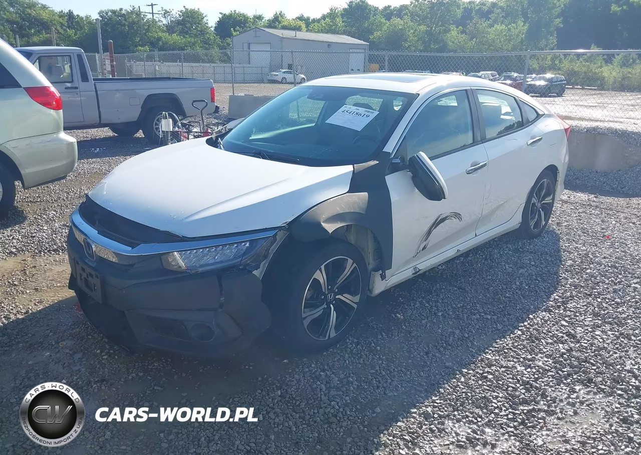 2016 Honda Civic Touring VIN:19XFC1F94GE019312 - 2