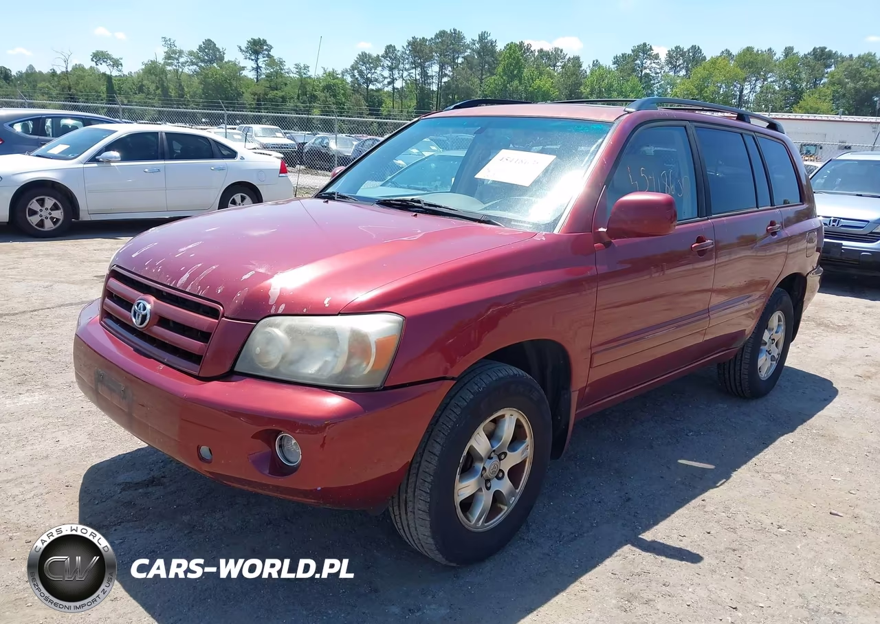 2004 Toyota Highlander V6 VIN:JTEEP21A040043873 - 2