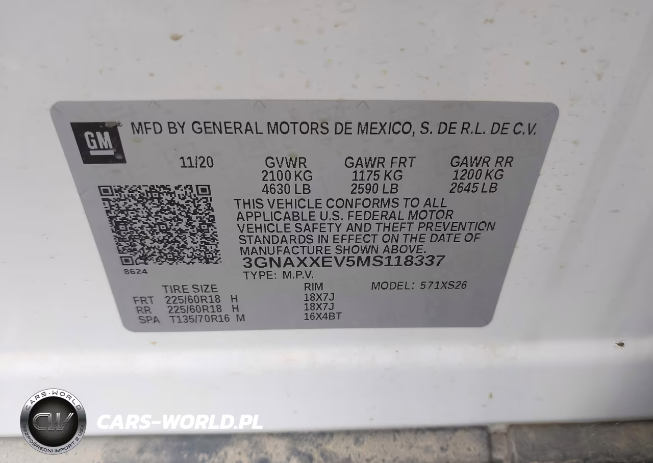 2021 Chevrolet Equinox Awd Premier VIN:3GNAXXEV5MS118337 - 9