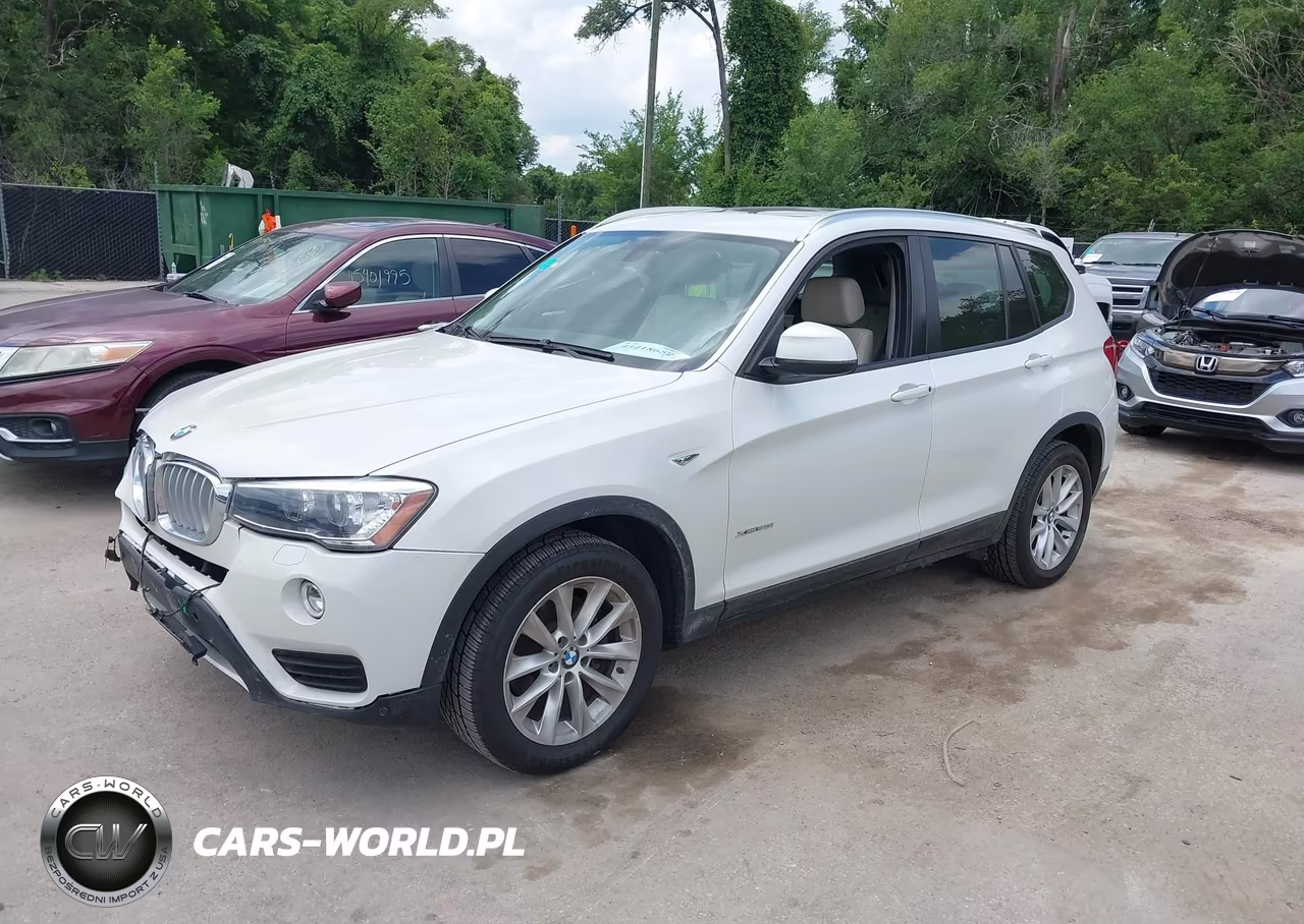 2015 BMW X3 xDrive28I VIN:5UXWX9C50F0D56024 - 2