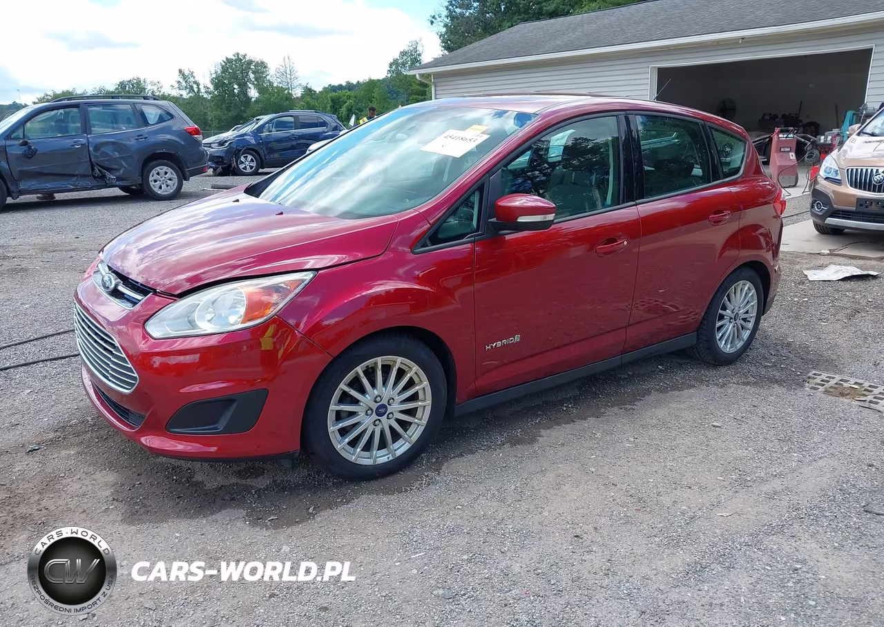 2013 Ford C-Max Hybrid Se VIN:1FADP5AUXDL525217 - 2