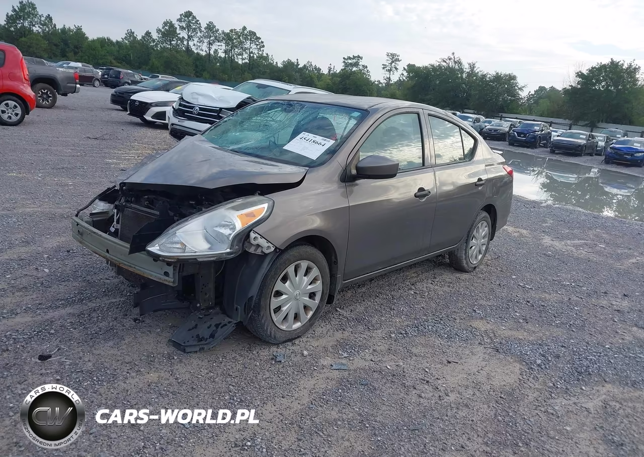 2016 Nissan Versa 1.6 S+ VIN:3N1CN7AP0GL877624 - 2
