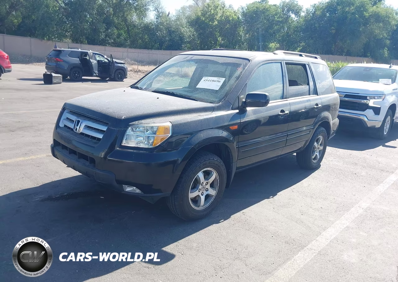 2007 Honda Pilot Ex-L VIN:5FNYF18797B032885 - 2