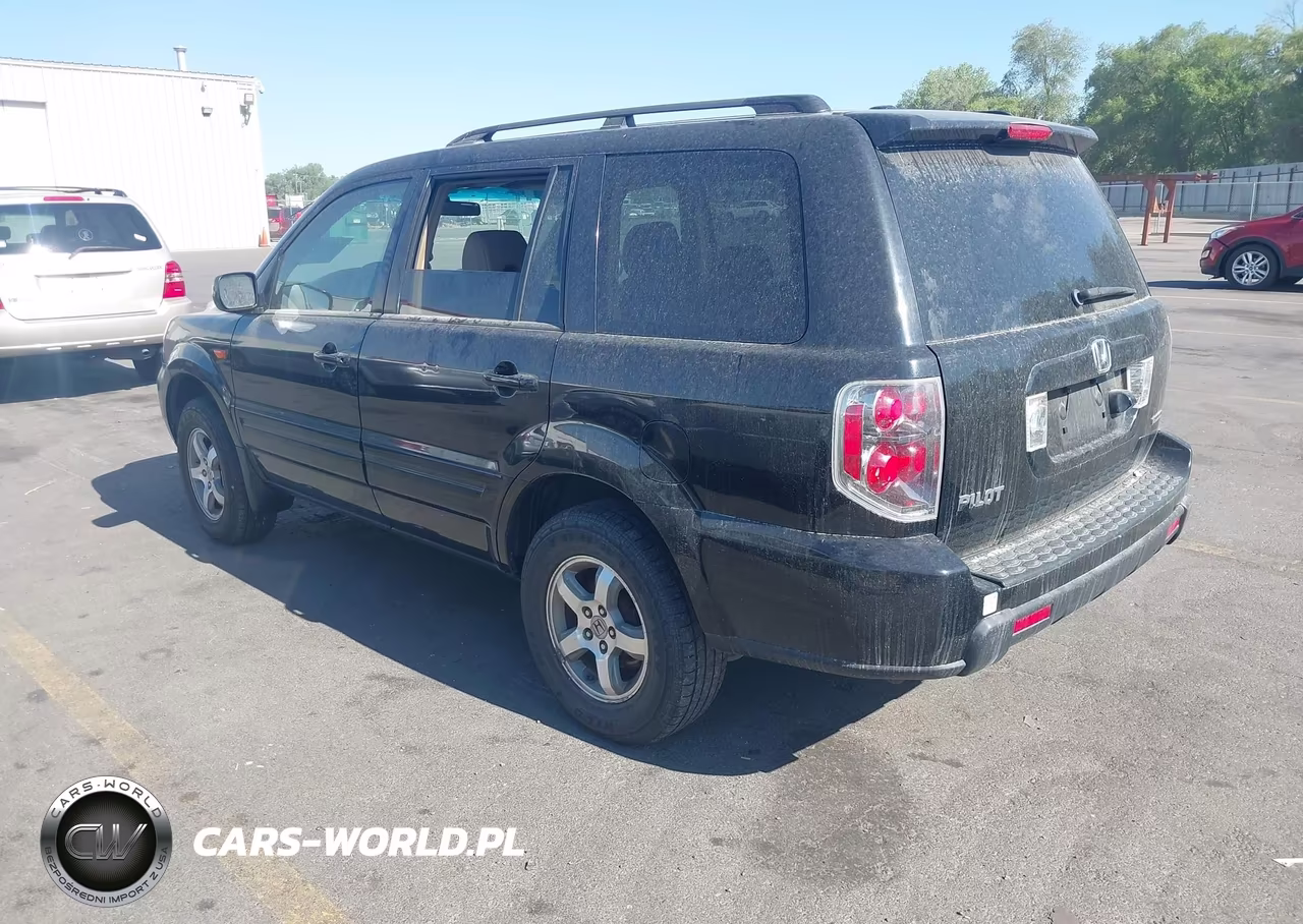 2007 Honda Pilot Ex-L VIN:5FNYF18797B032885 - 3