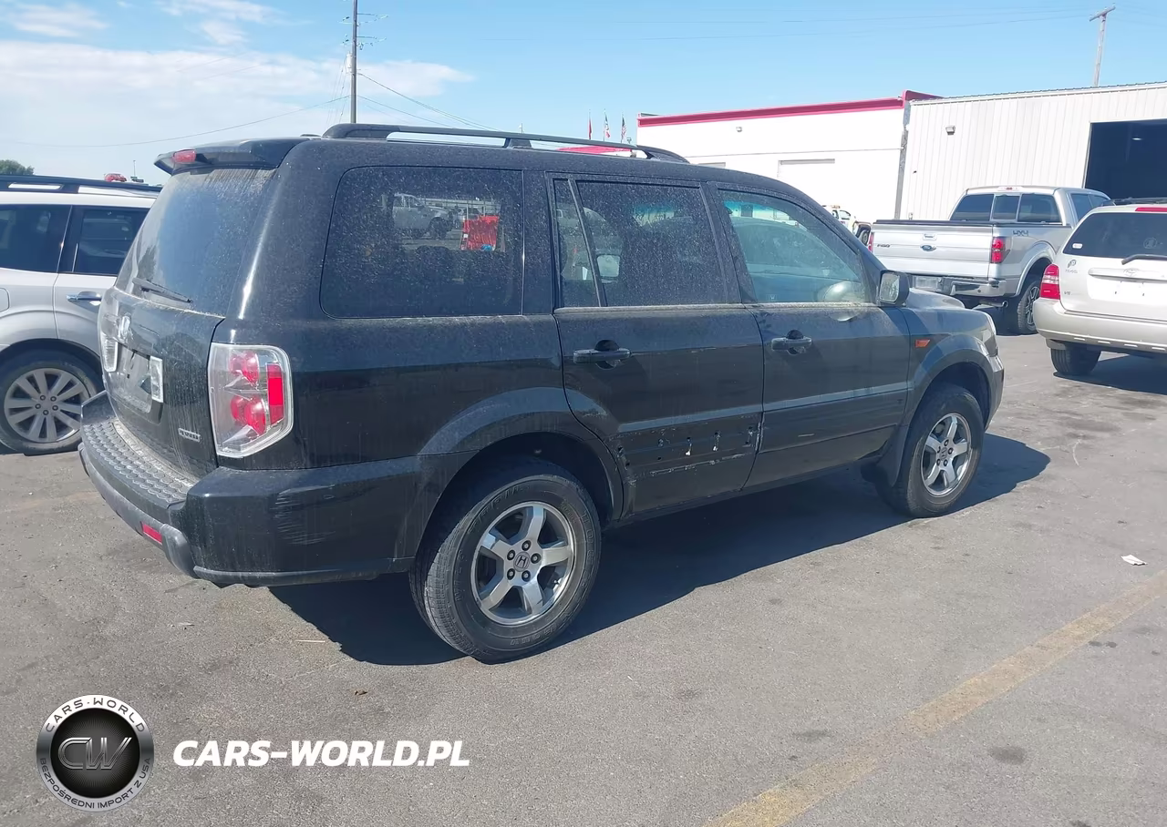 2007 Honda Pilot Ex-L VIN:5FNYF18797B032885 - 4