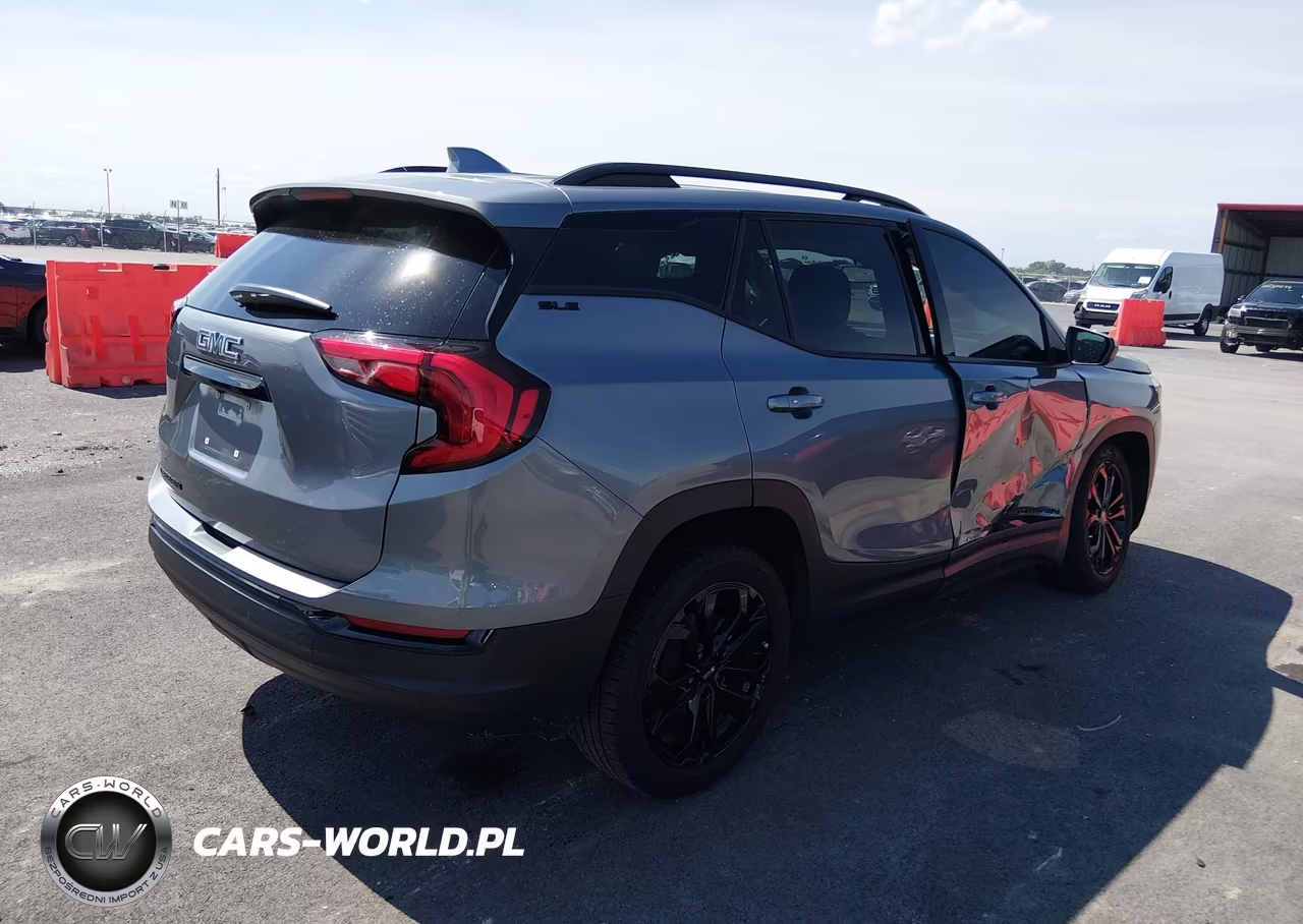 2021 GMC Terrain Fwd Sle VIN:3GKALMEV0ML313747 - 4