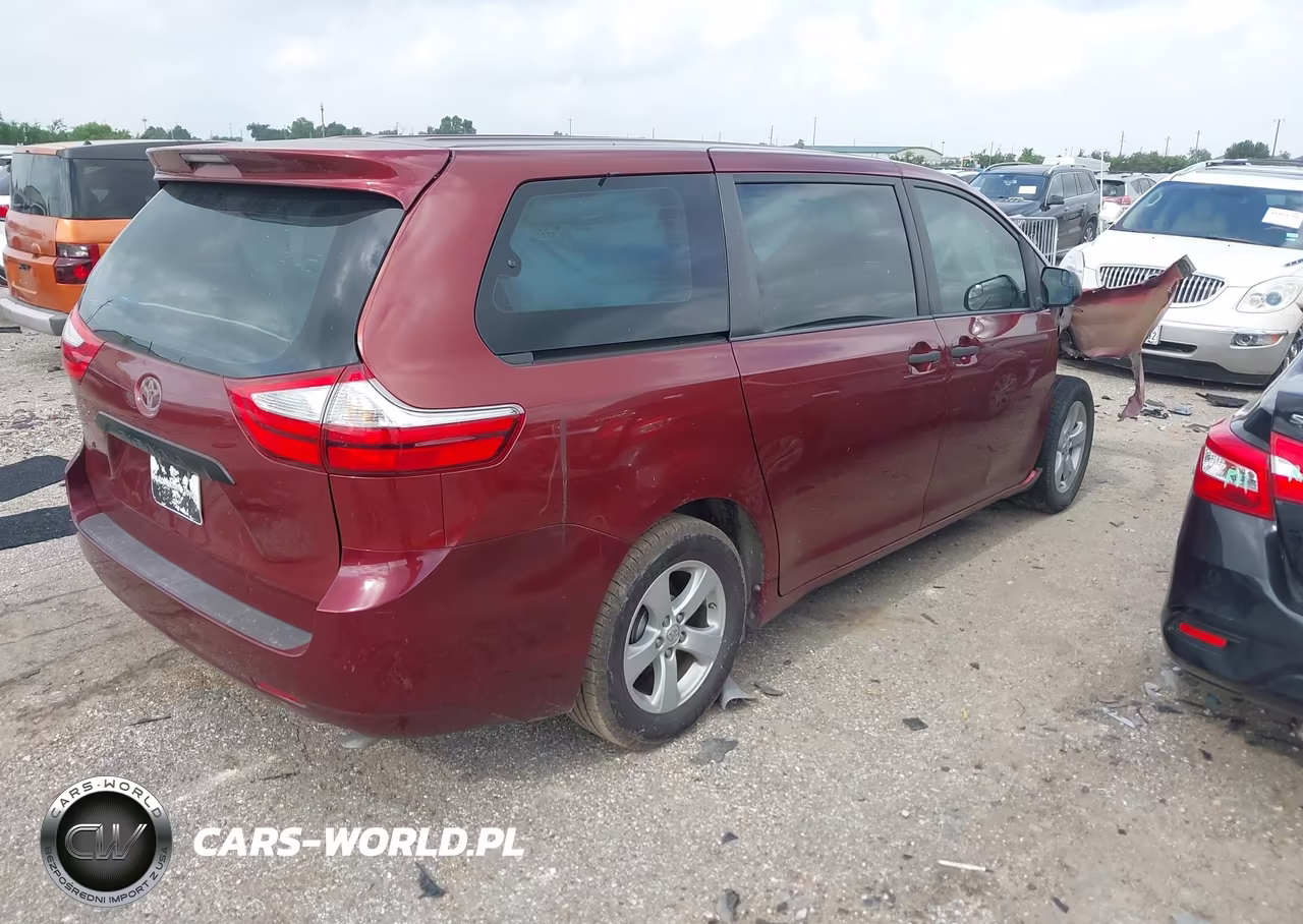 2015 Toyota Sienna L 7 Passenger VIN:5TDZK3DC2FS586097 - 4