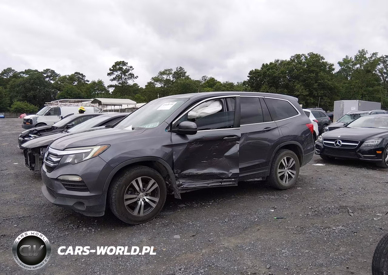 2017 Honda Pilot Ex-L VIN:5FNYF5H55HB033782 - 2