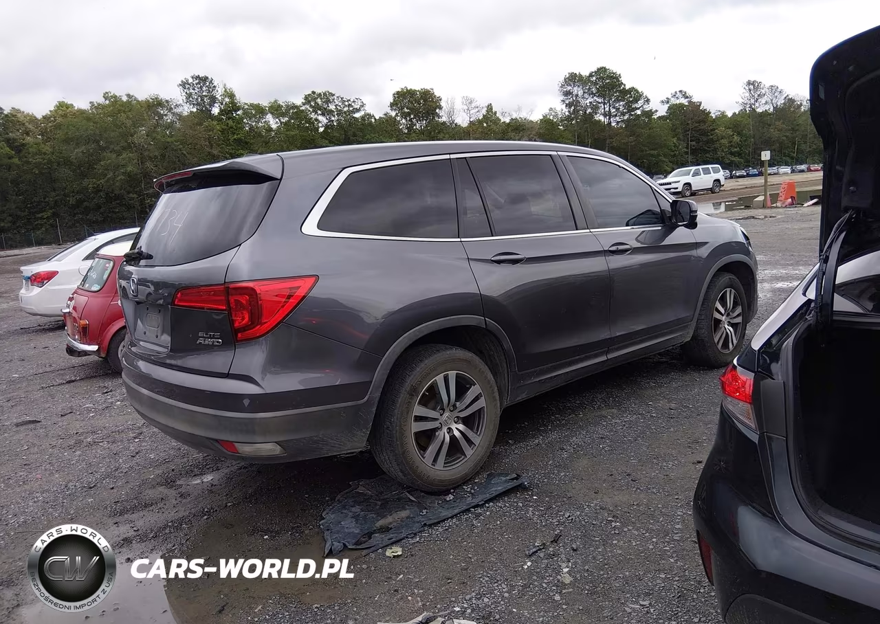 2017 Honda Pilot Ex-L VIN:5FNYF5H55HB033782 - 4