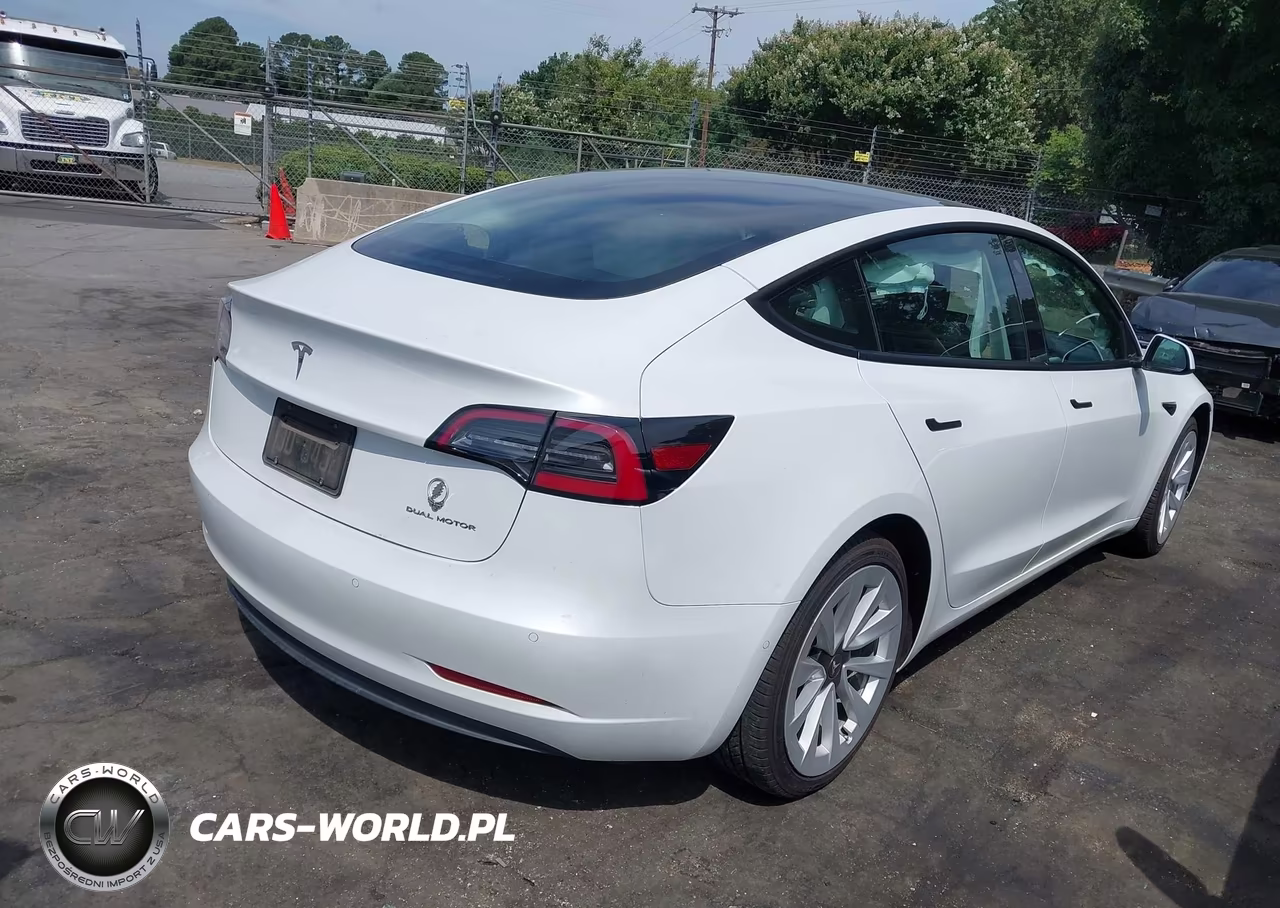 2021 Tesla Model 3 Long Range VIN:5YJ3E1EB1MF035443 - 4