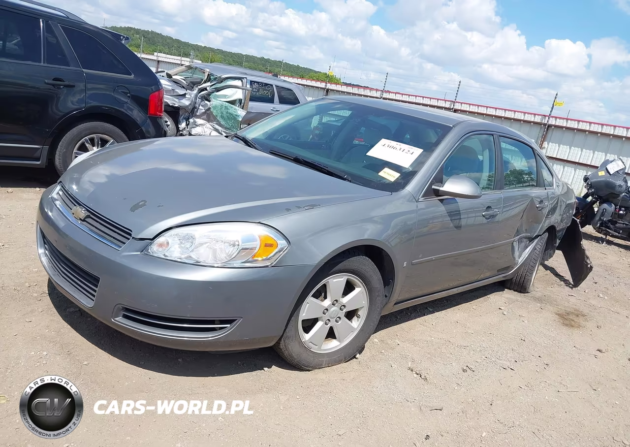 2008 Chevrolet Impala Lt VIN:2G1WT55N781308780 - 2