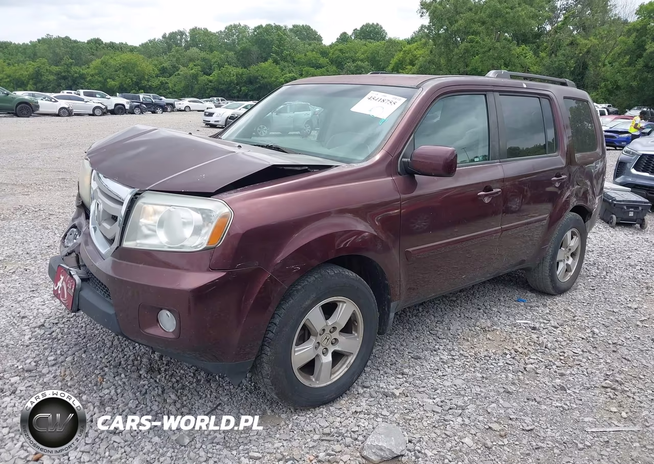 2011 Honda Pilot Ex-L VIN:5FNYF4H56BB044825 - 2