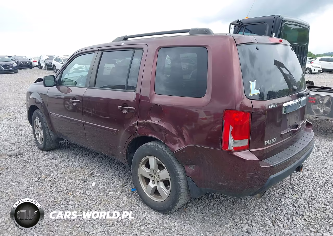 2011 Honda Pilot Ex-L VIN:5FNYF4H56BB044825 - 3