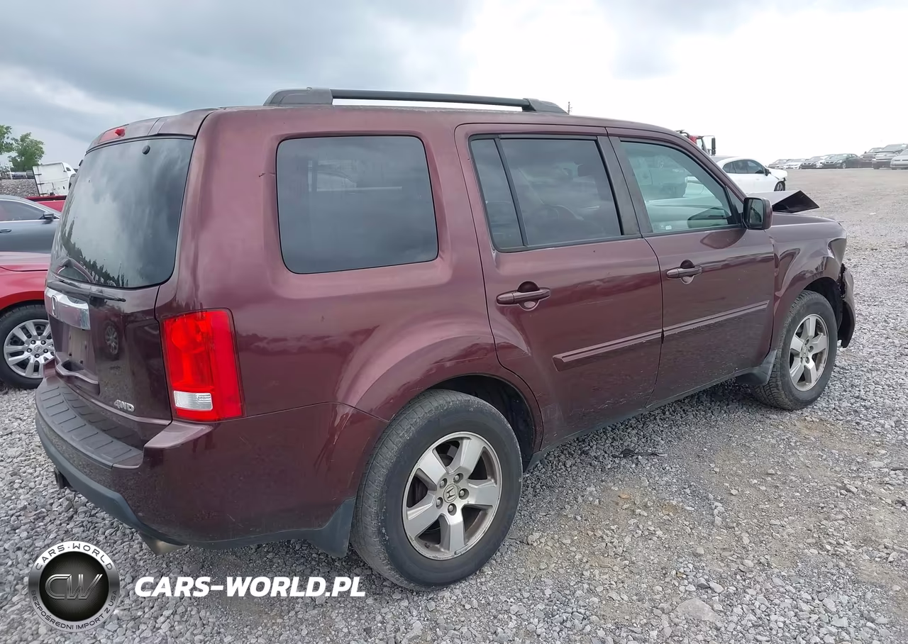 2011 Honda Pilot Ex-L VIN:5FNYF4H56BB044825 - 4