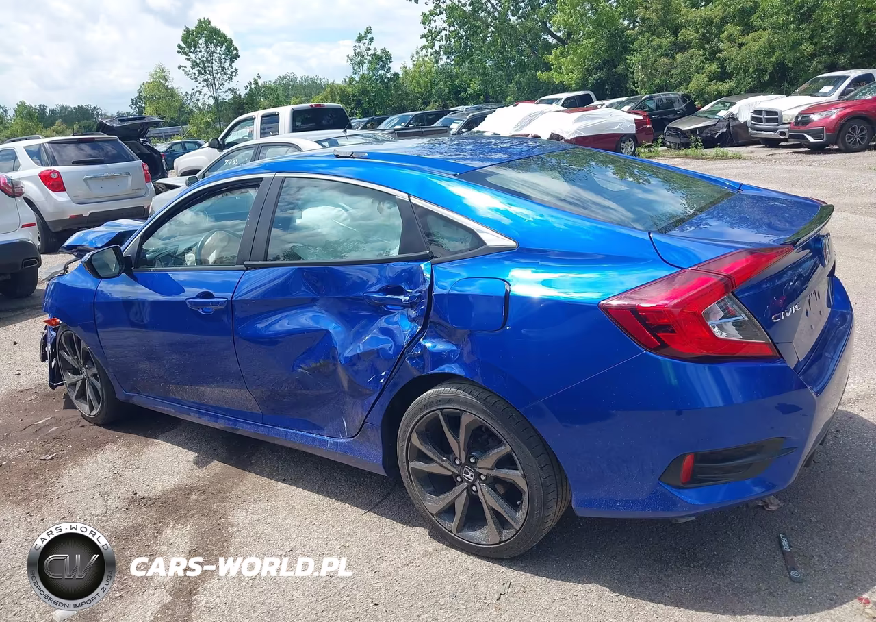 2021 Honda Civic Sport VIN:19XFC2F83ME000582 - 15