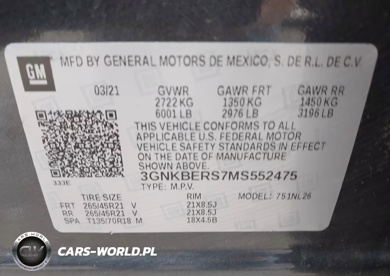 2021 Chevrolet Blazer Fwd Rs VIN:3GNKBERS7MS552475 - 9