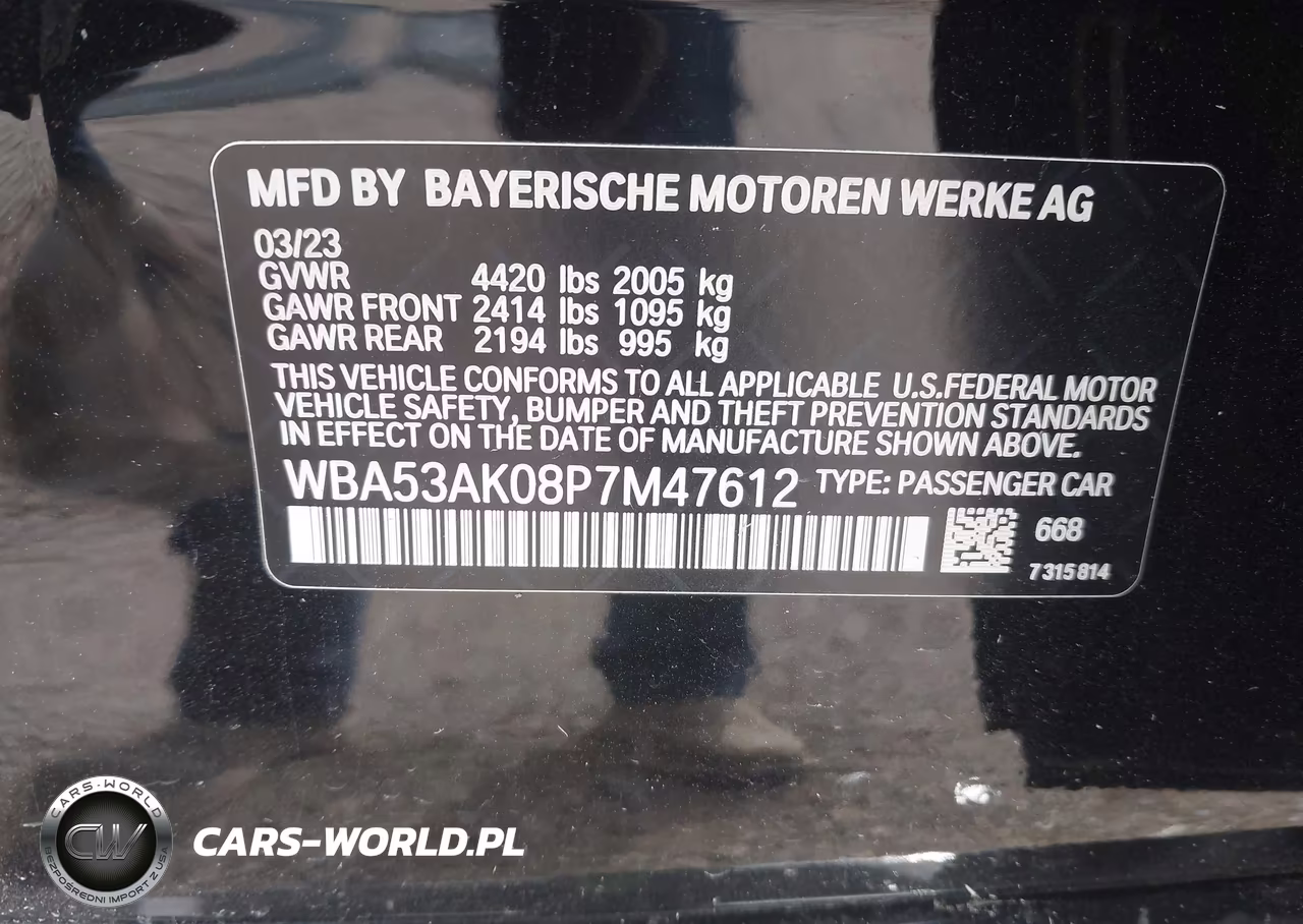 2023 BMW 228 Gran Coupe I Sdrive VIN:WBA53AK08P7M47612 - 9