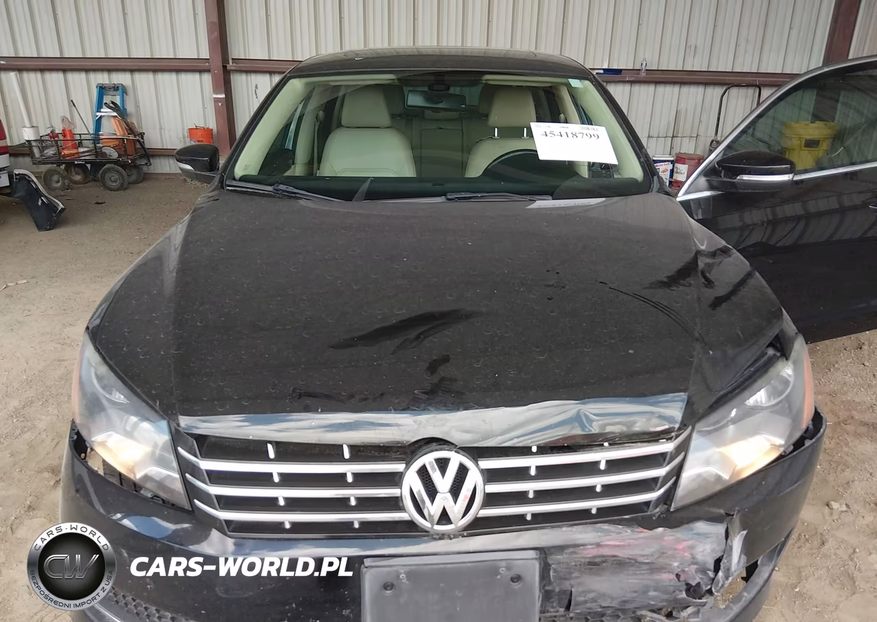 2014 Volkswagen Passat 2.0L Tdi Se VIN:1VWBN7A30EC115437 - 10