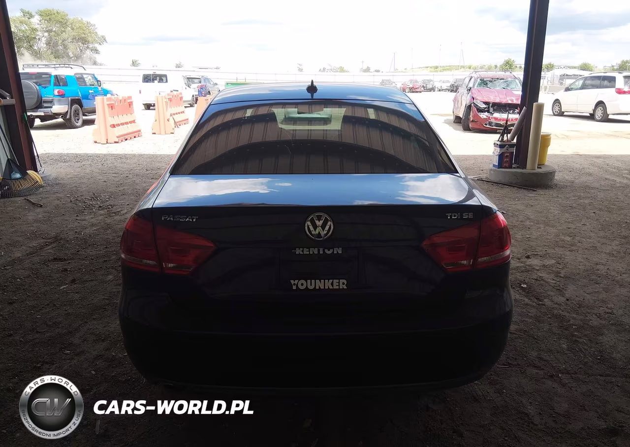 2014 Volkswagen Passat 2.0L Tdi Se VIN:1VWBN7A30EC115437 - 16
