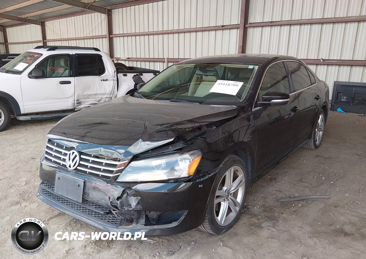 2014 Volkswagen Passat 2.0L Tdi Se VIN:1VWBN7A30EC115437 - 2
