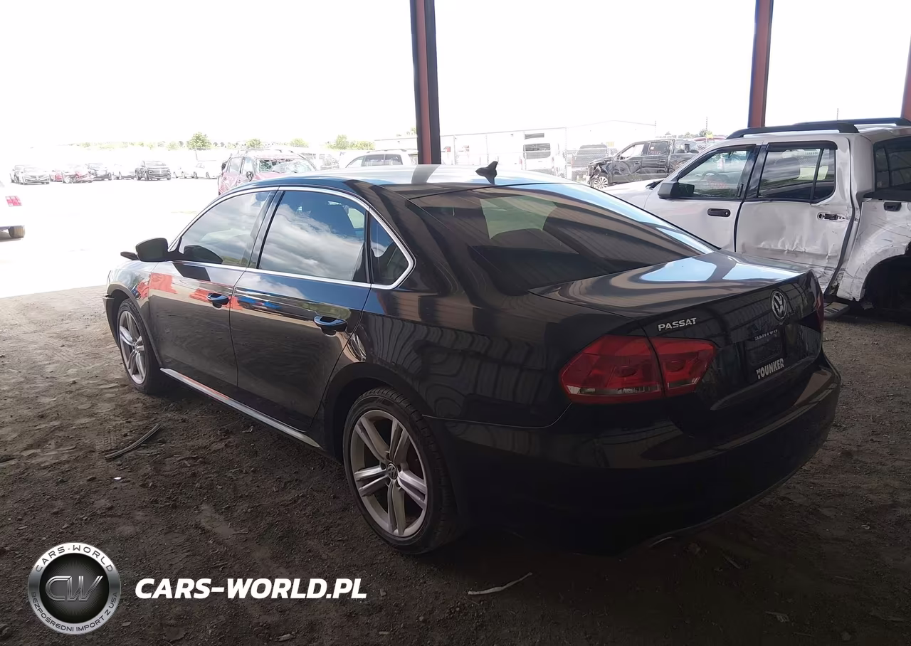 2014 Volkswagen Passat 2.0L Tdi Se VIN:1VWBN7A30EC115437 - 3