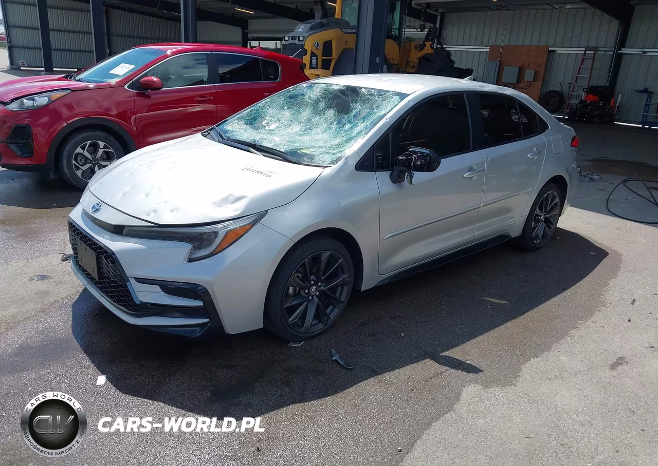 2023 Toyota Corolla Hybrid Se VIN:JTDBDMHE0PJ000640 - 2