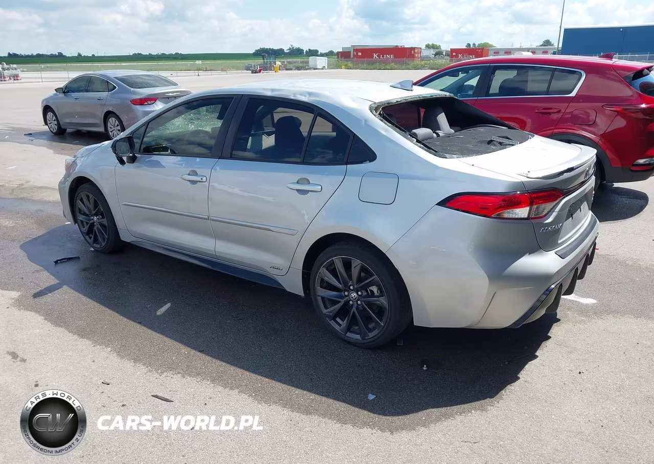 2023 Toyota Corolla Hybrid Se VIN:JTDBDMHE0PJ000640 - 3